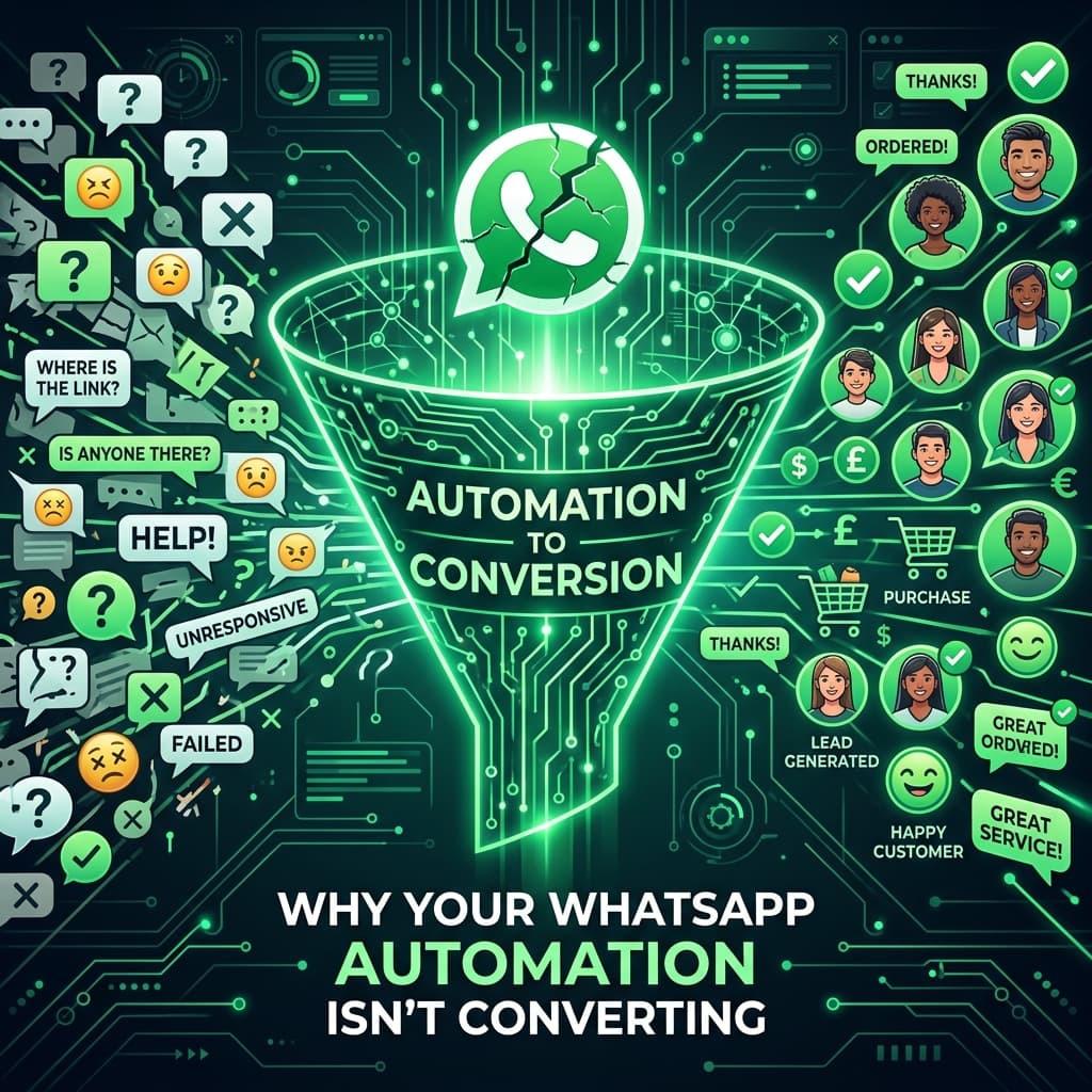 Why Your WhatsApp Automation Isn’t Converting (And How to Fix It in 2026)