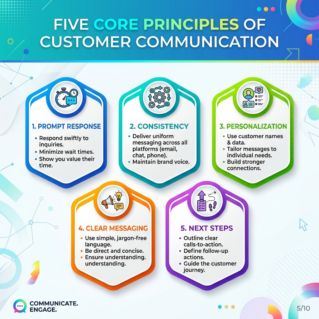 The Five Principles of Great Customer Communication