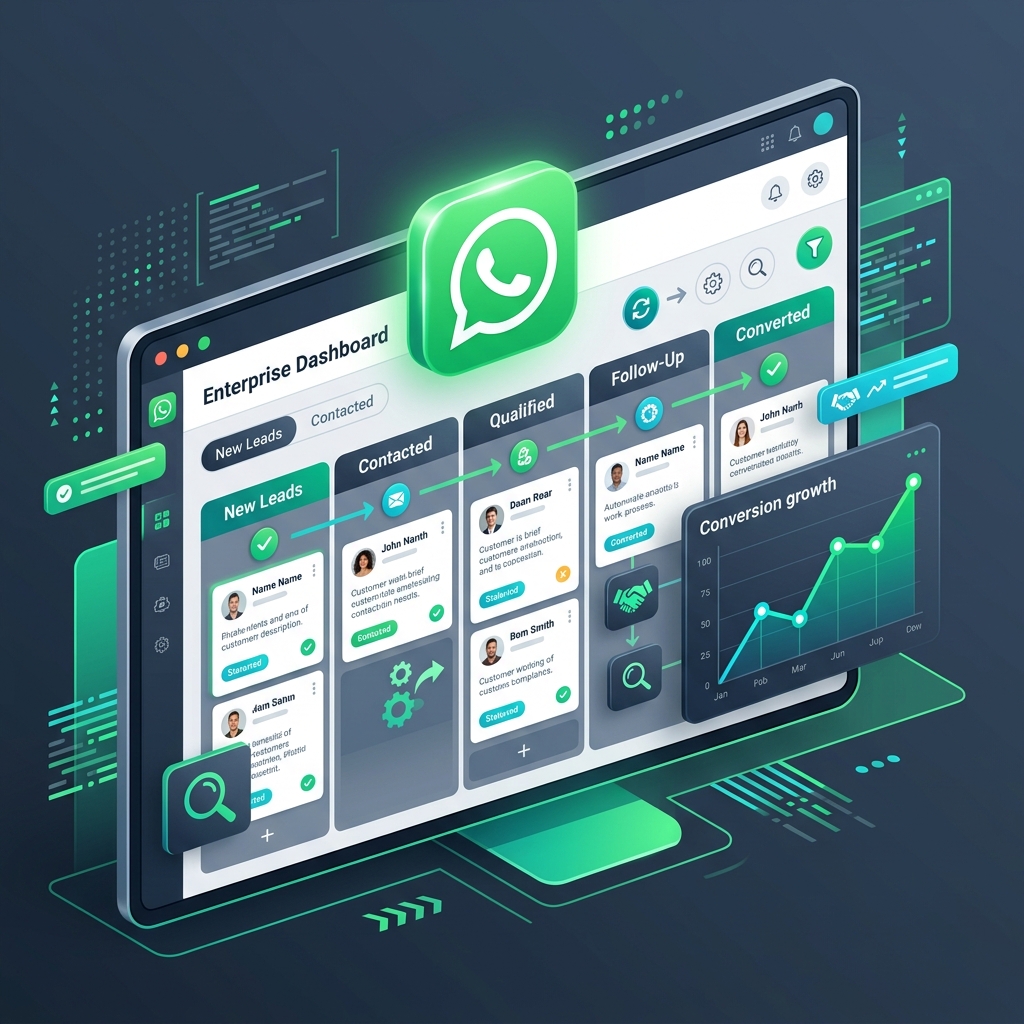 WhatsApp Lead Management Capture Track Convert Leads Inaiwazhi